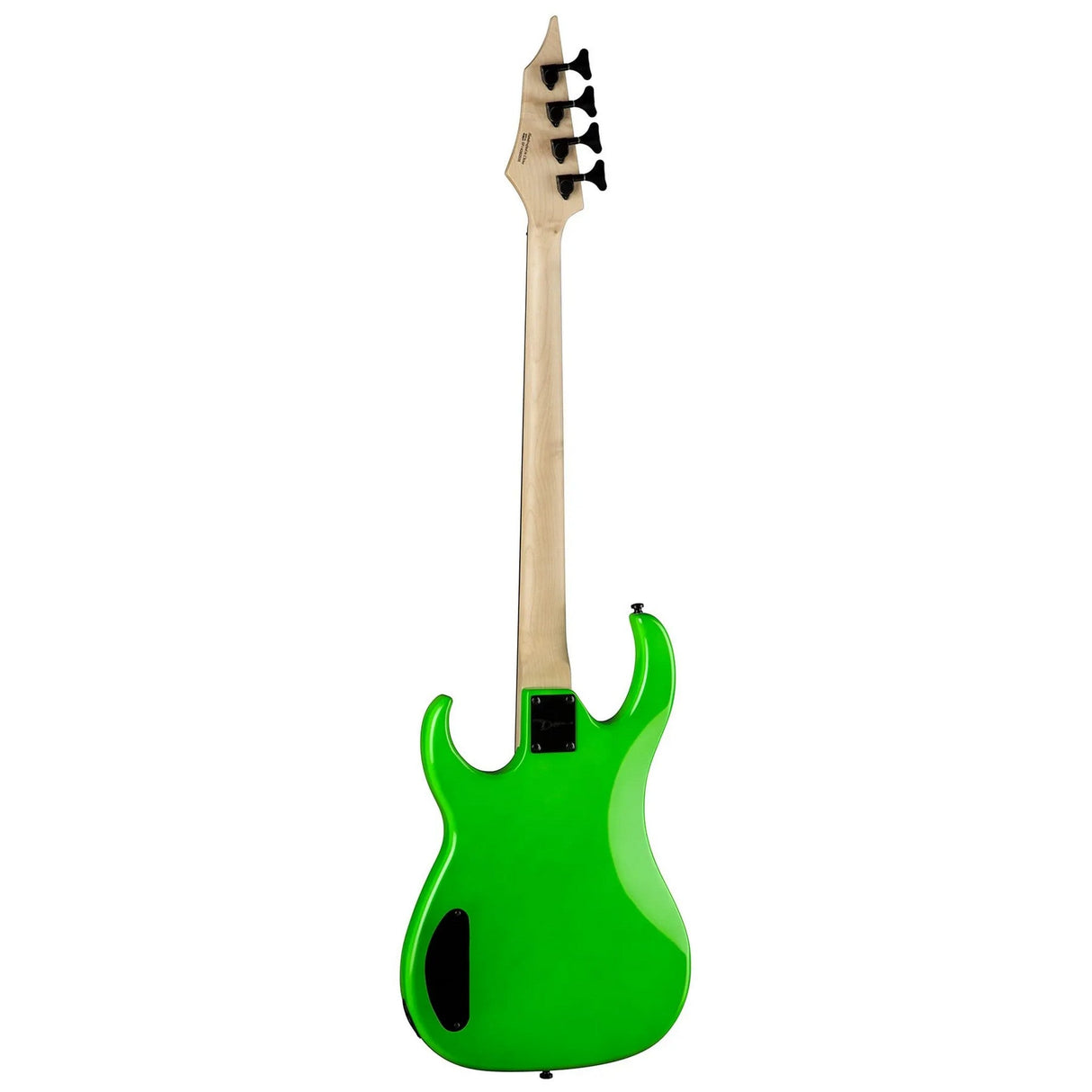Dean Guitars Custom Zone Nuclear Green Electric Bass Guitar - guitar