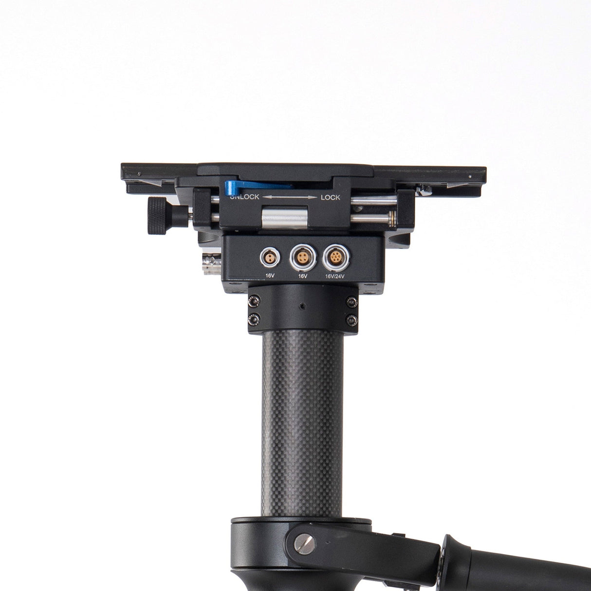 Digitalfoto CINE-POST Carbon Fiber Handheld Post Sled for THANOS-PROCINE with V-Mount Battery Plate