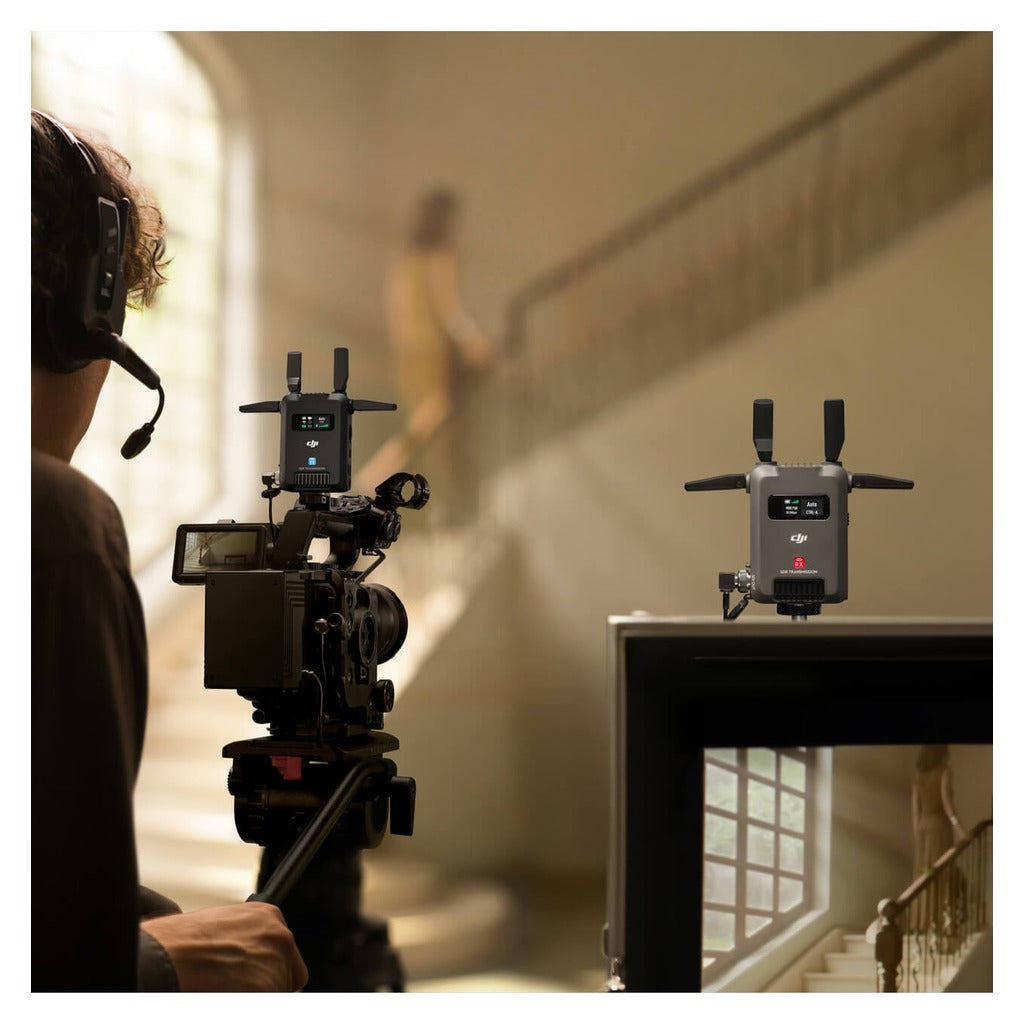 DJI SDR Transmission Combo, 1080p/60 Wireless Video TX + RX, 3 km Range