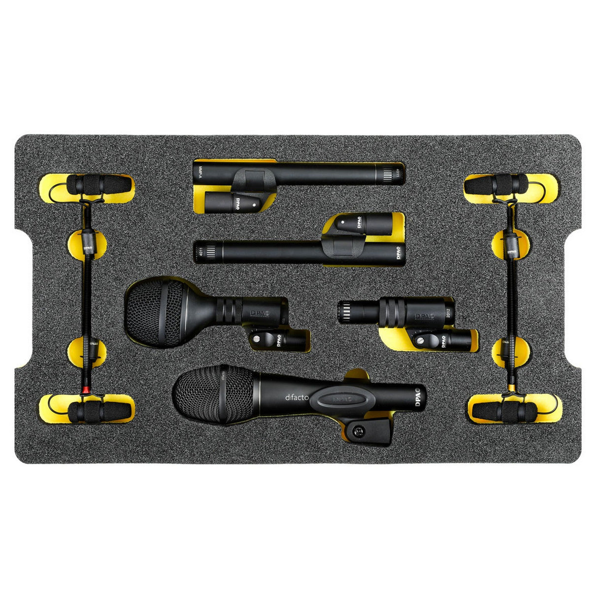 DPA DSK4001 Studio Microphone Kit with 4099-DC-1 4099-DC-2 4055 2012 4011A