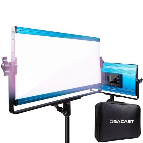 Dracast DRX31000DNH X Series LED1000 Daylight LED 3 Light Kit with Injection Molded Travel Case