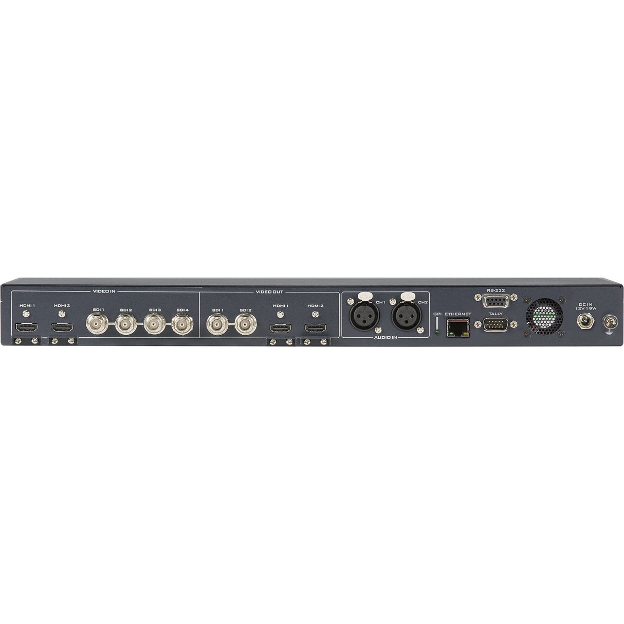 Datavideo SE-1200MU 4 SDI 2 HDMI Inputs 1RU HD Computer Controlled Switcher Mixer