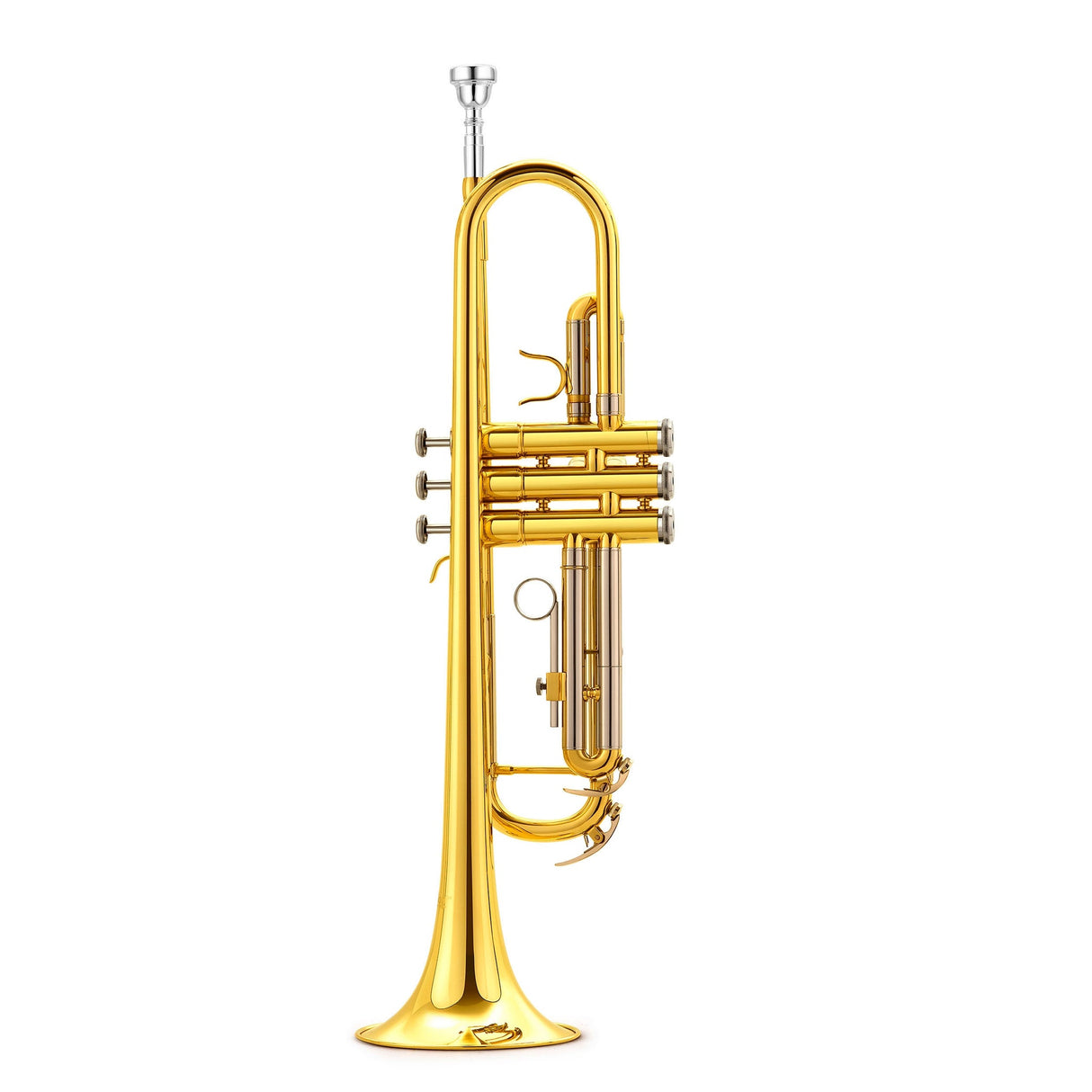 Eldon TR-2110 Bb Trumpet with Stainless Piston Ring Lacquer Finish