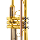 Eldon TR-2130 Bb Trumpet with Red Brass Mouthpiece and Lacquer Finish