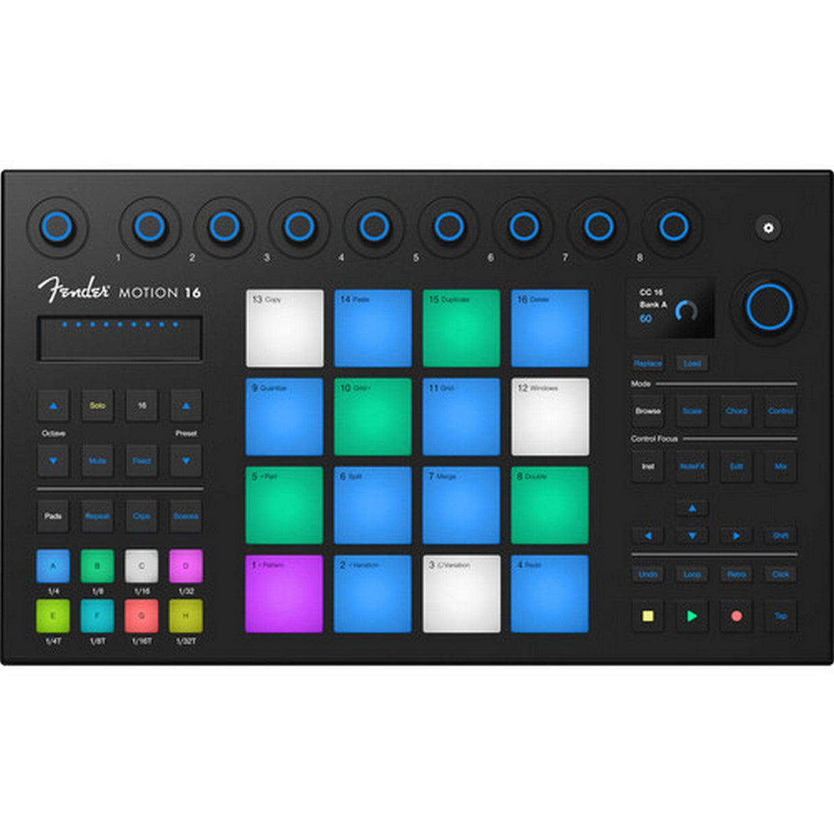 Fender Motion 16/32 Production & Performance MIDI Pad Controller