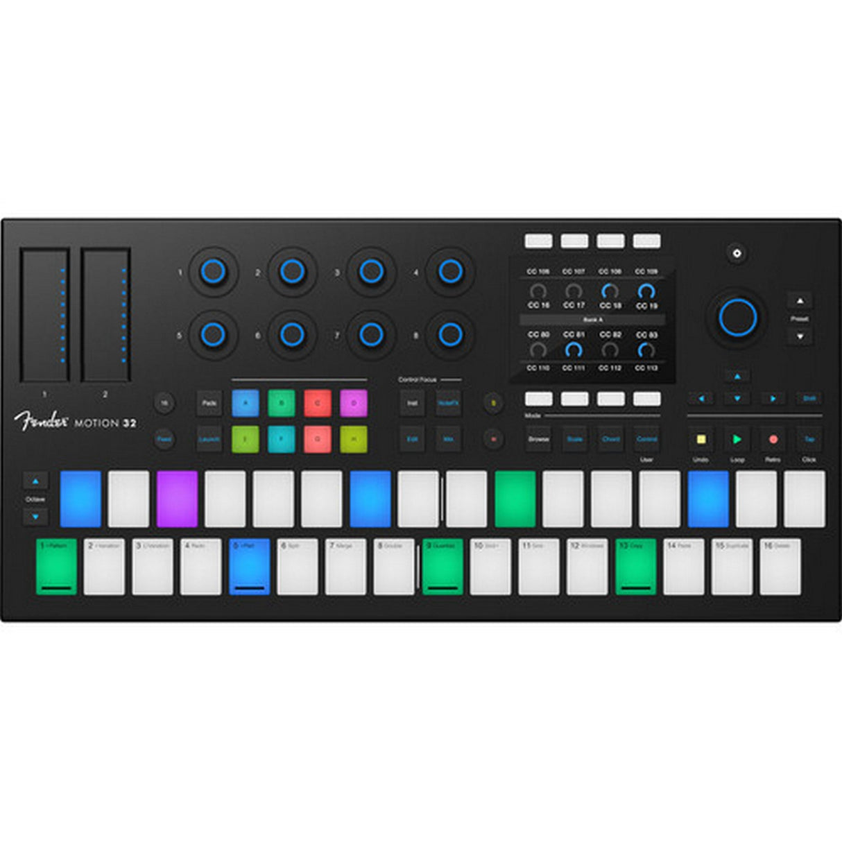 Fender Motion 16/32 Production & Performance MIDI Pad Controller