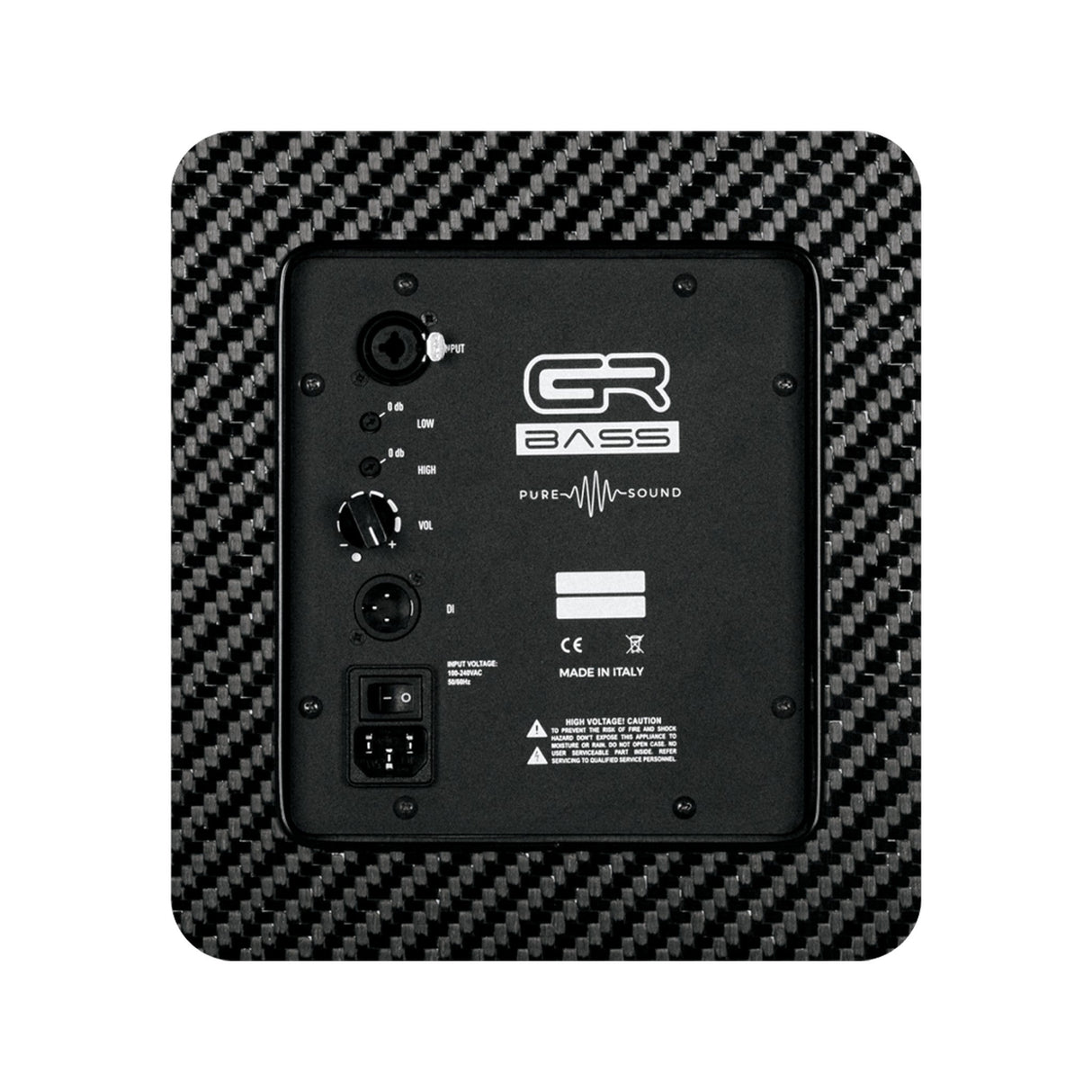 GR Bass AT 112H / AT 112H Plus Carbon Fiber 1x12 Bass Cabinets