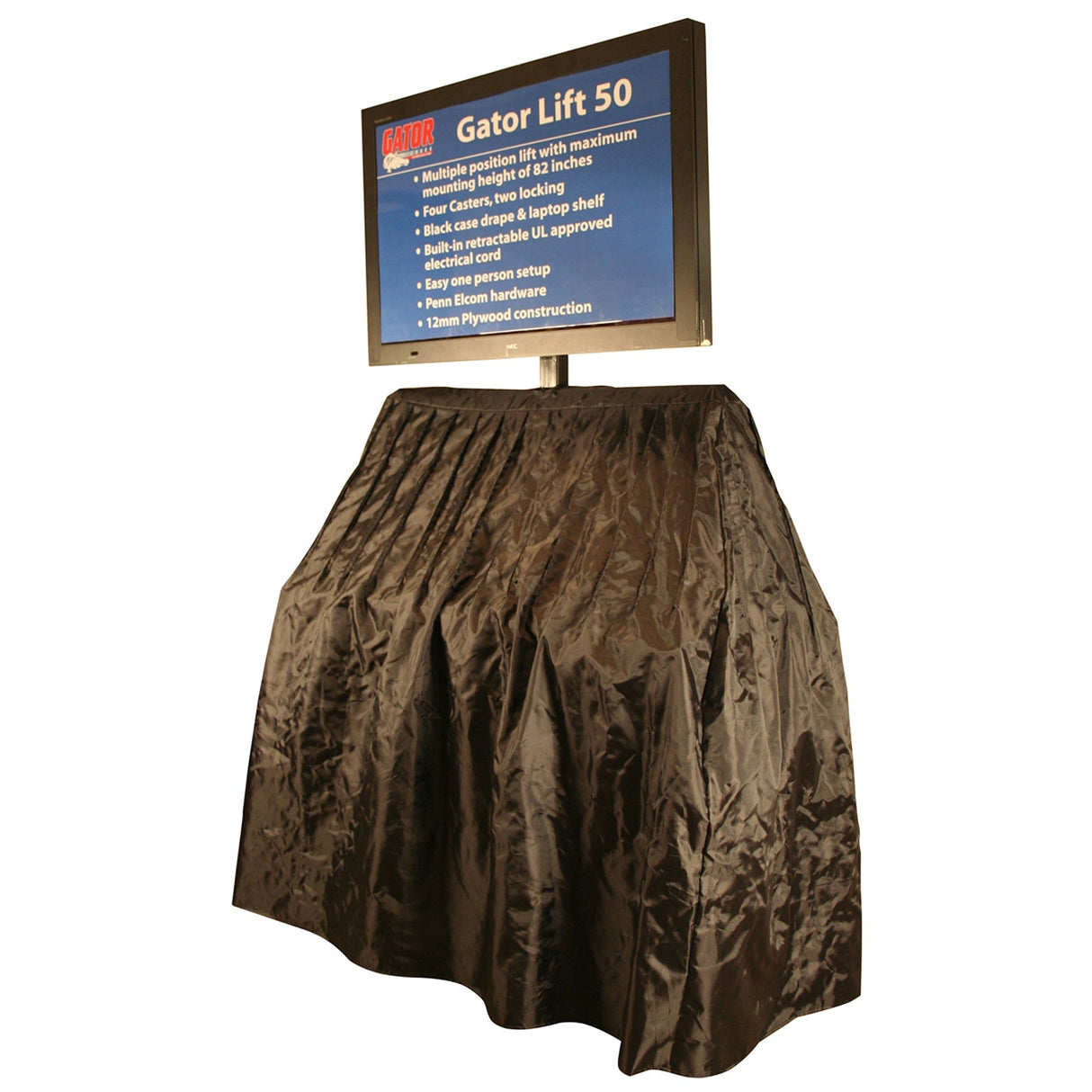 Gator Cases G-TOURLCDLIFT65 65 Inch LCD/Plasma Lift Road Case