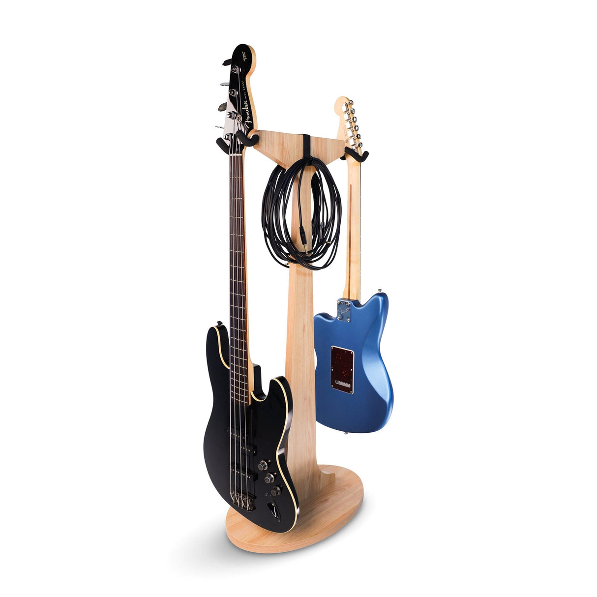 Gator GFW-ELITEGTRHNGSTD-2X-MPL Frameworks Elite Series Dual Hanging Guitar Stand Maple - accessories