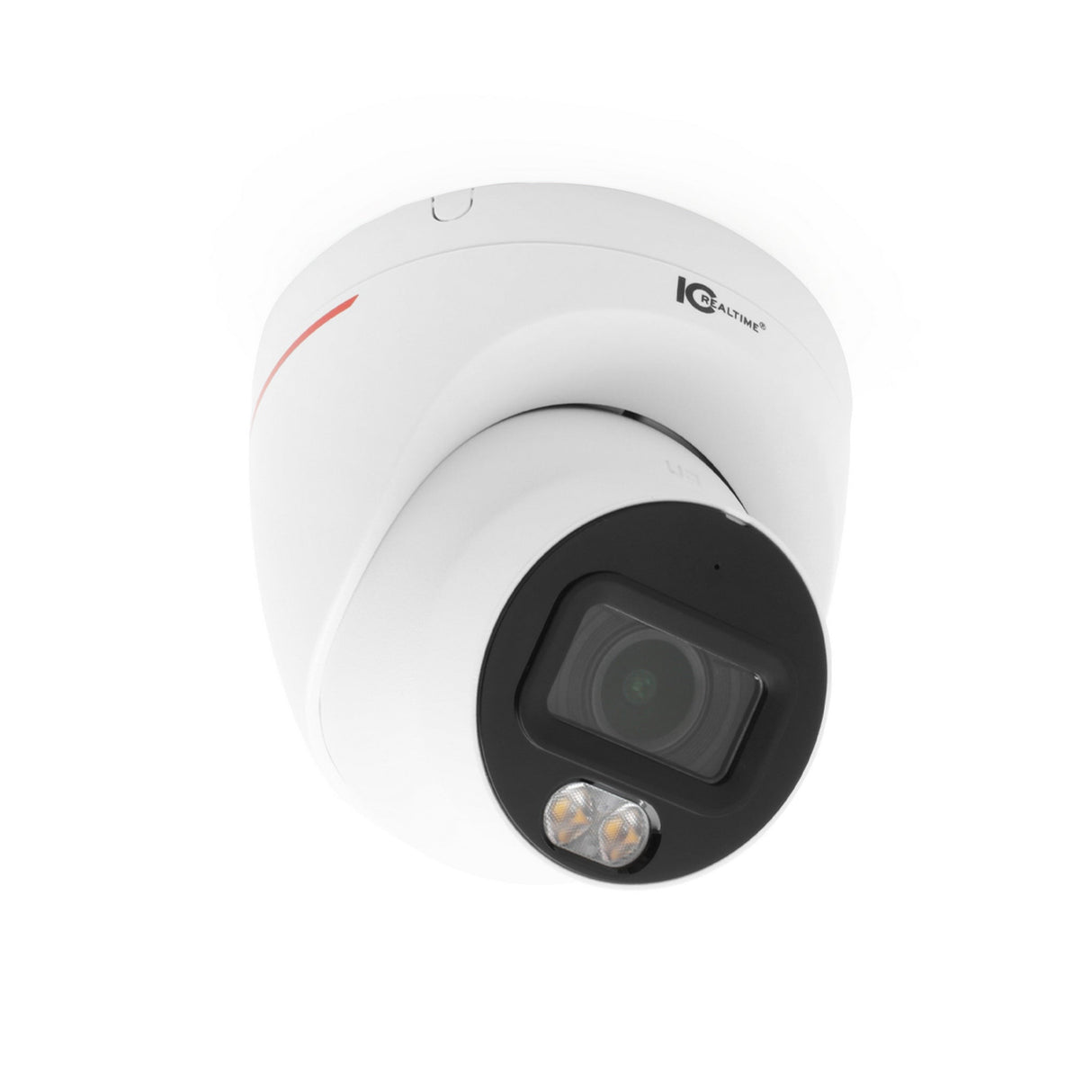 IC Realtime IPMX-E40F-W2-LED 4MP Full-Color LED AI Eyeball Network Camera
