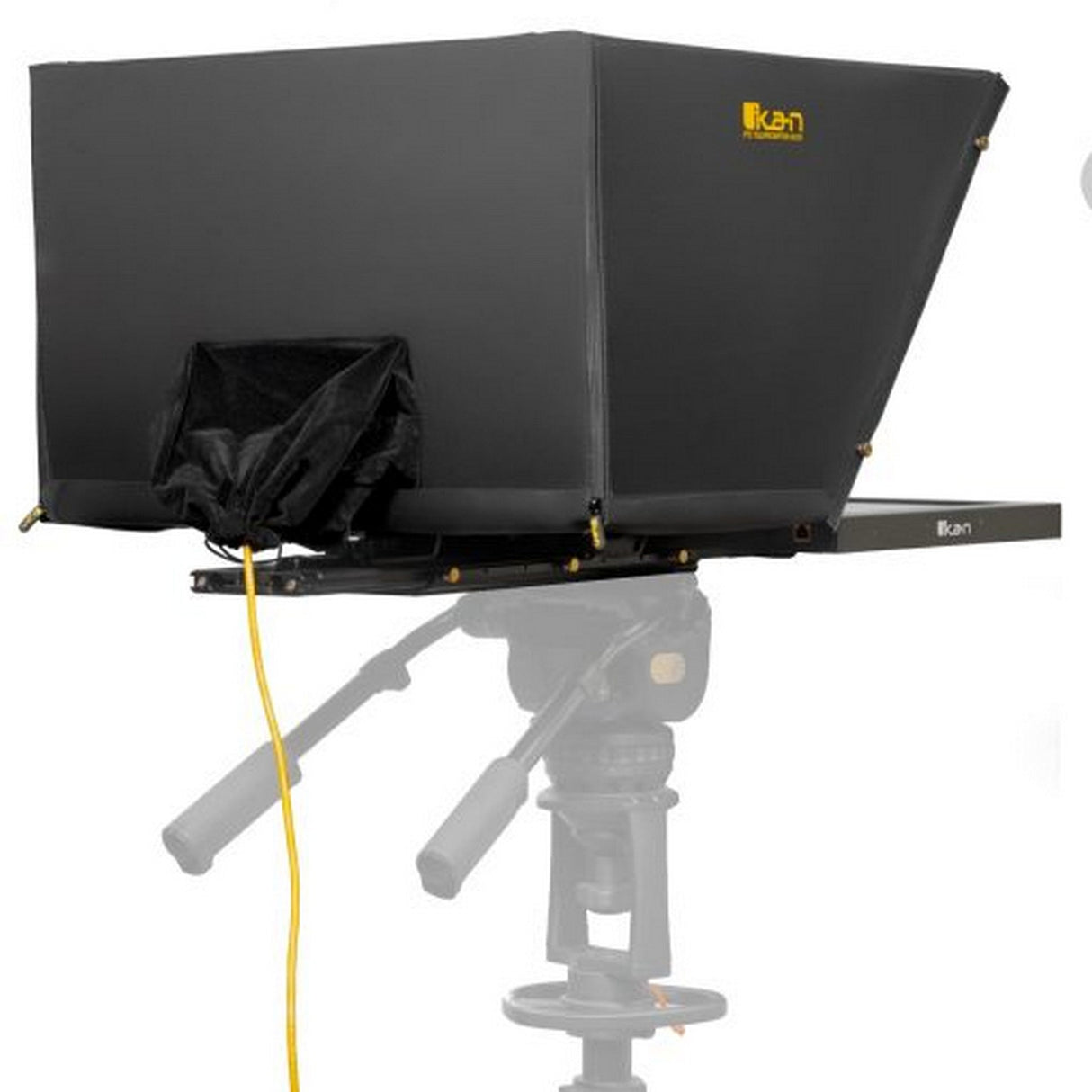 Ikan Aura Professional High Bright PTZ Teleprompter with Widescreen Tally SDI Monitor, 21-Inch