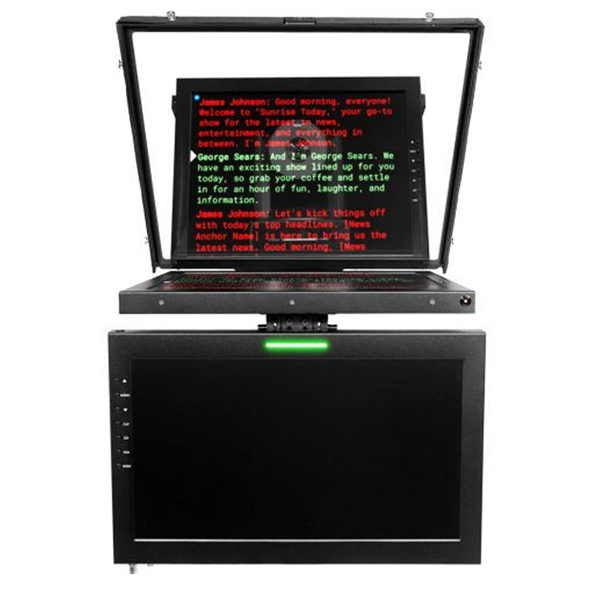 Ikan PT4900S-PTZ-TM-V2-TRIPOD 15-inch SDI Teleprompter Travel-Ready Kit