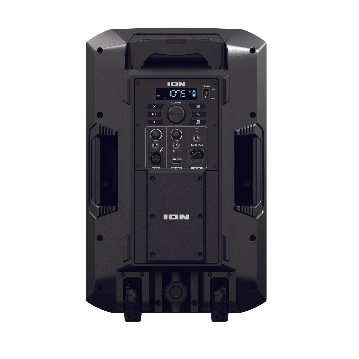 ION Audio Trouper 300 Battery-Powered Portable Speaker System with Multi-Channel Mixer and Lights