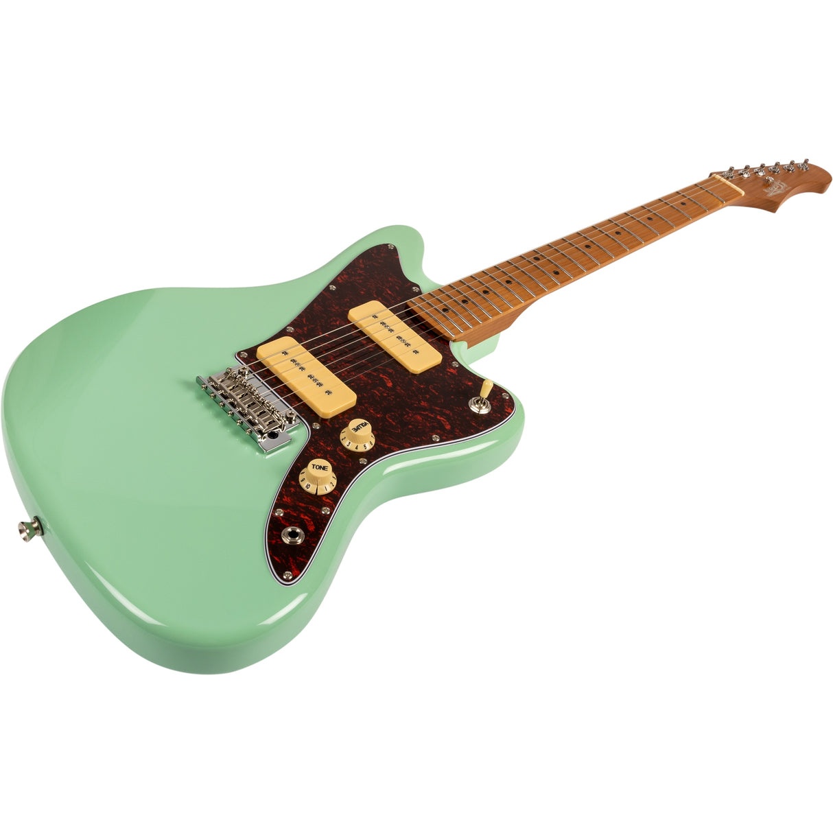 Jet Guitars JJ-300 P90 SFG Electric Guitar, Sea Green Finish