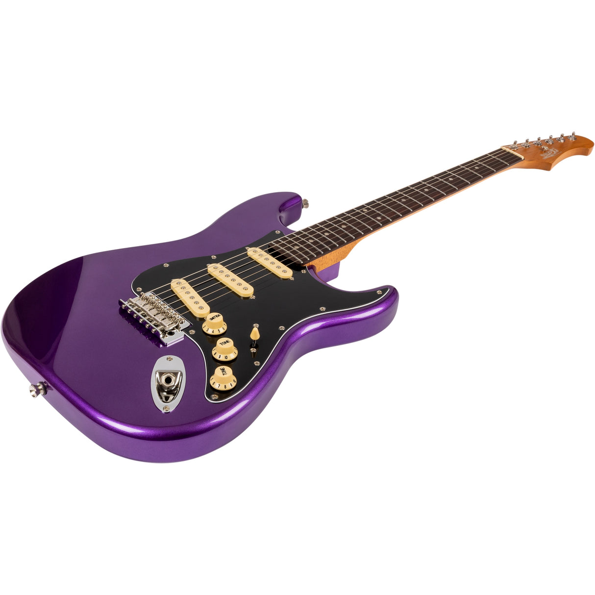 Jet Guitars JS-300 PLM R Electric Guitar,  Plum Finish
