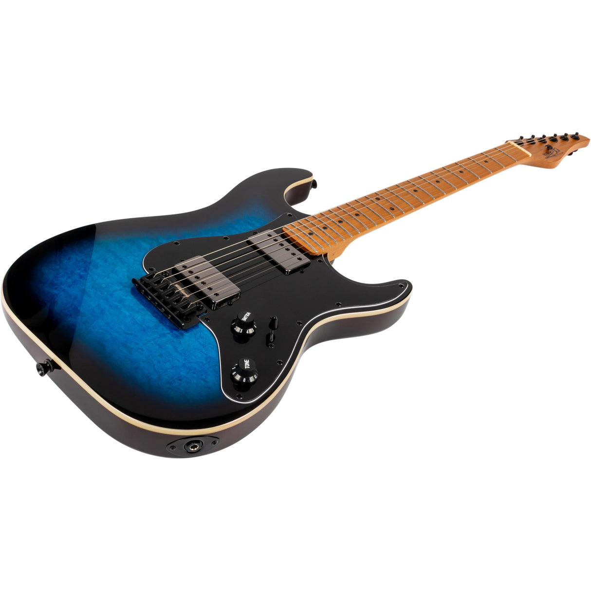 Jet Guitars JS-450 BLB Electric Guitar, Blue Burst Finish