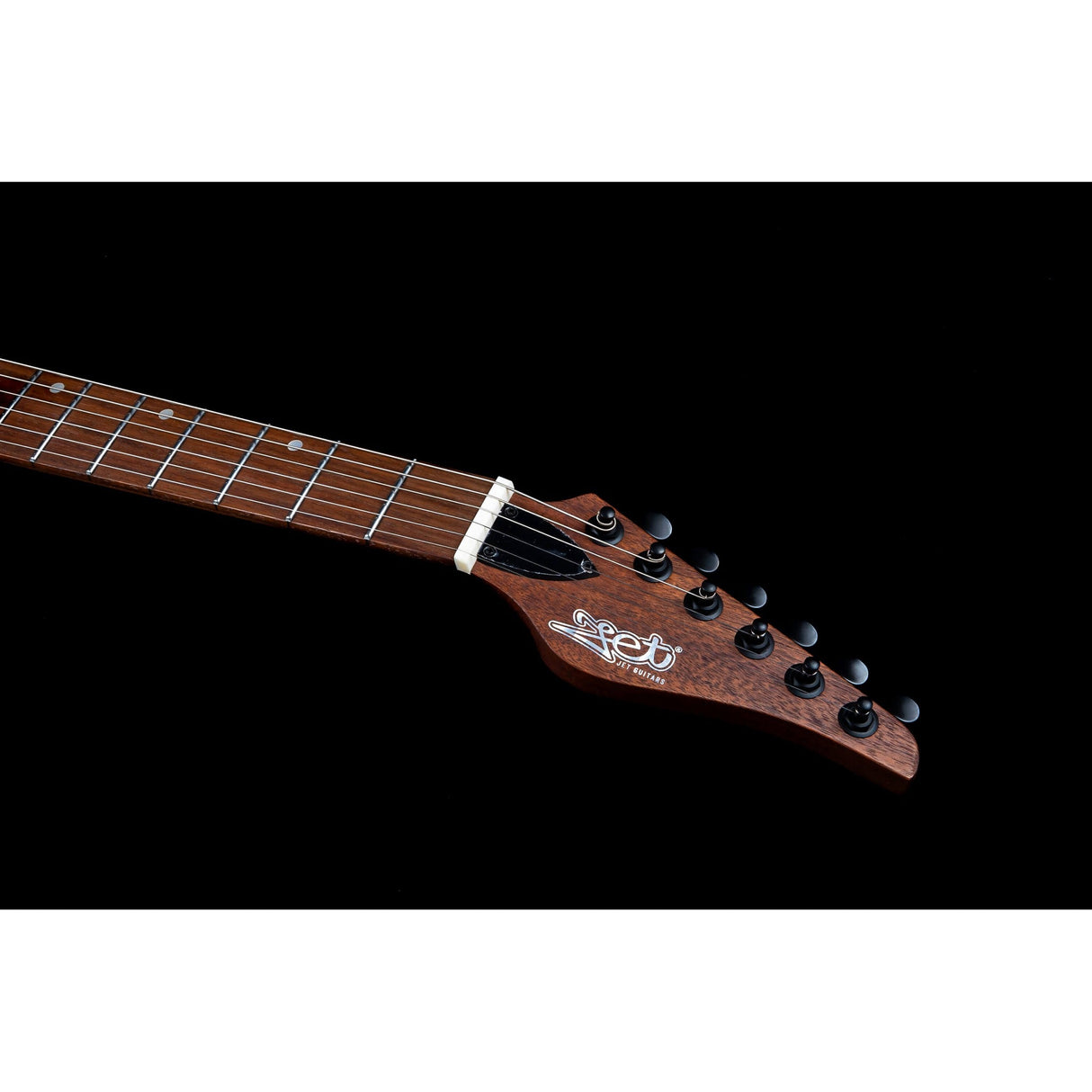 JET Guitars JS-50x Mahogany Body Stygian Electric Guitar Black