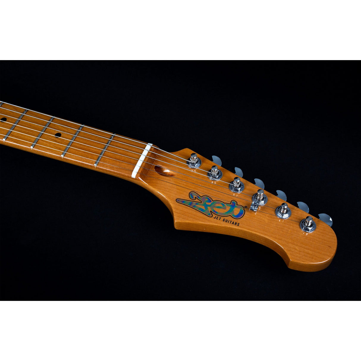 Jet Guitars JT 300 SB SS Basswood Body Electric Guitar with Roasted Maple Neck and Fretboard