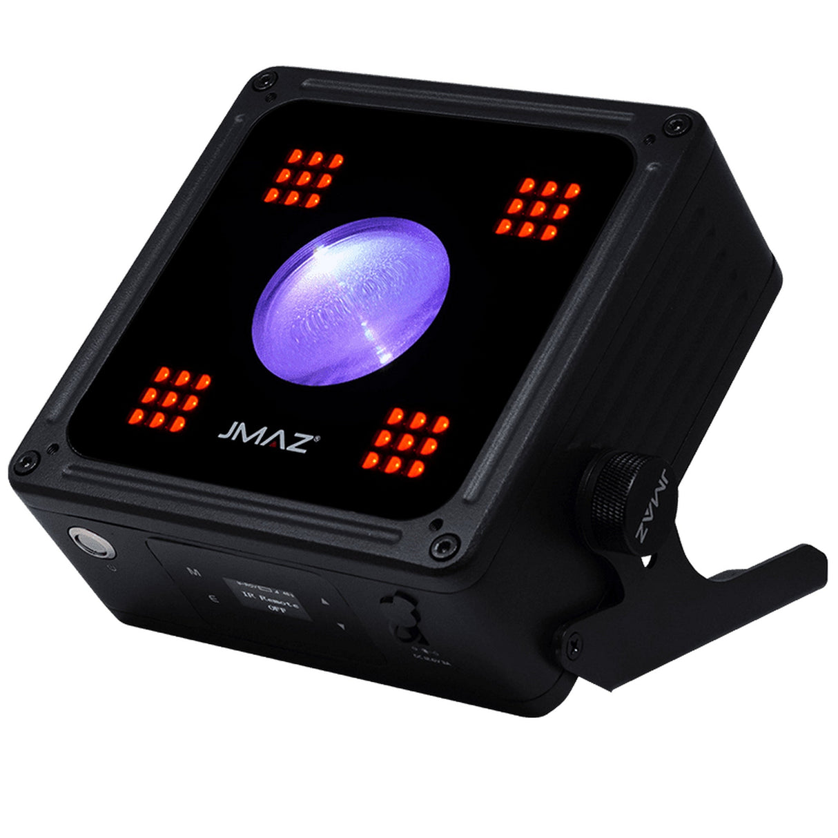 JMAZ Lighting MAD PAR RUBIX 20W RGBA + 18W LED Battery Powered Outdoor Uplight, 6-Pack