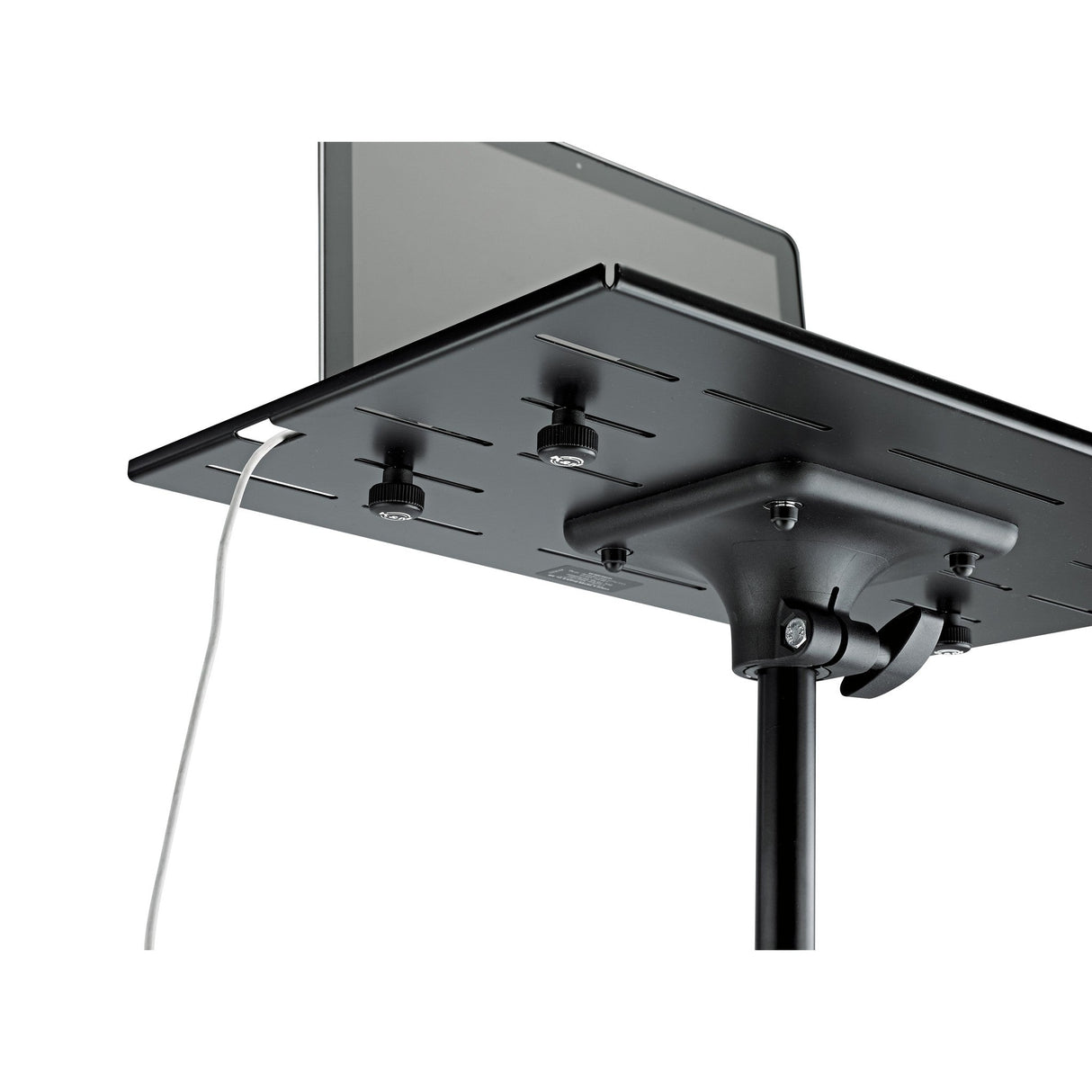 K&M 12185 Laptop Stand With Adjustable Clamping Bolts