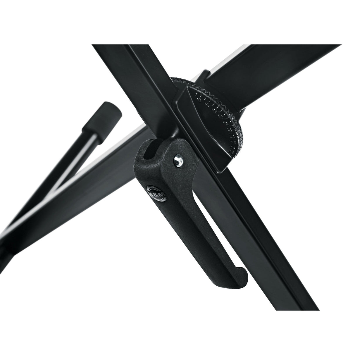 K&M 18930 X-Stand with Ergonomic Clamping Mechanism