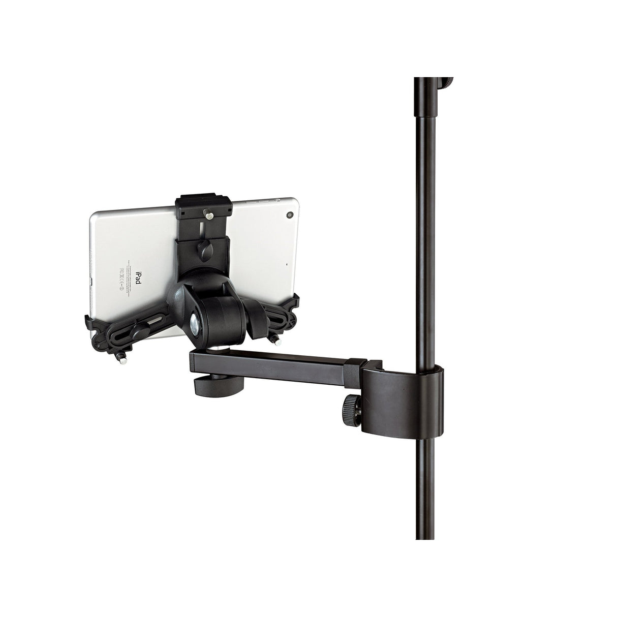 K&M 19796 Mini Tablet/iPad Holder for Microphone Stand