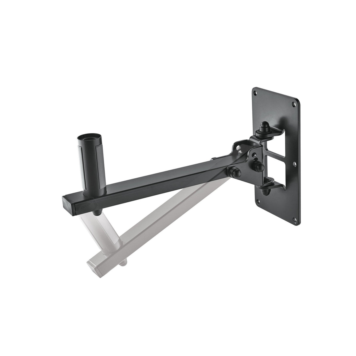 K&M 24169 Swivel Flange Socket Speaker Wall Mount
