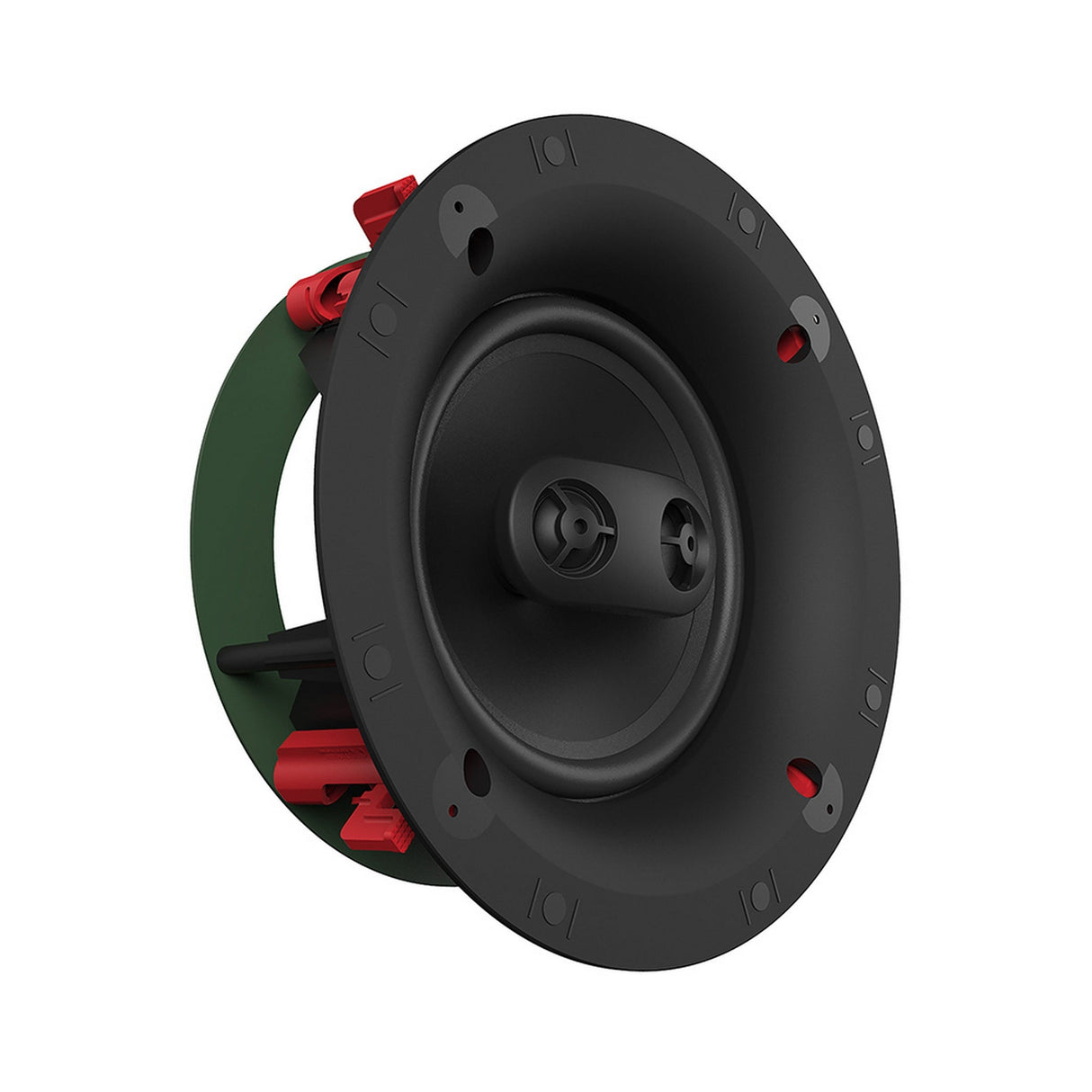 Klipsch DS-160CSM-WH Designer Series Stereo 6.5-Inch In-Ceiling Speaker, Single Unit, White