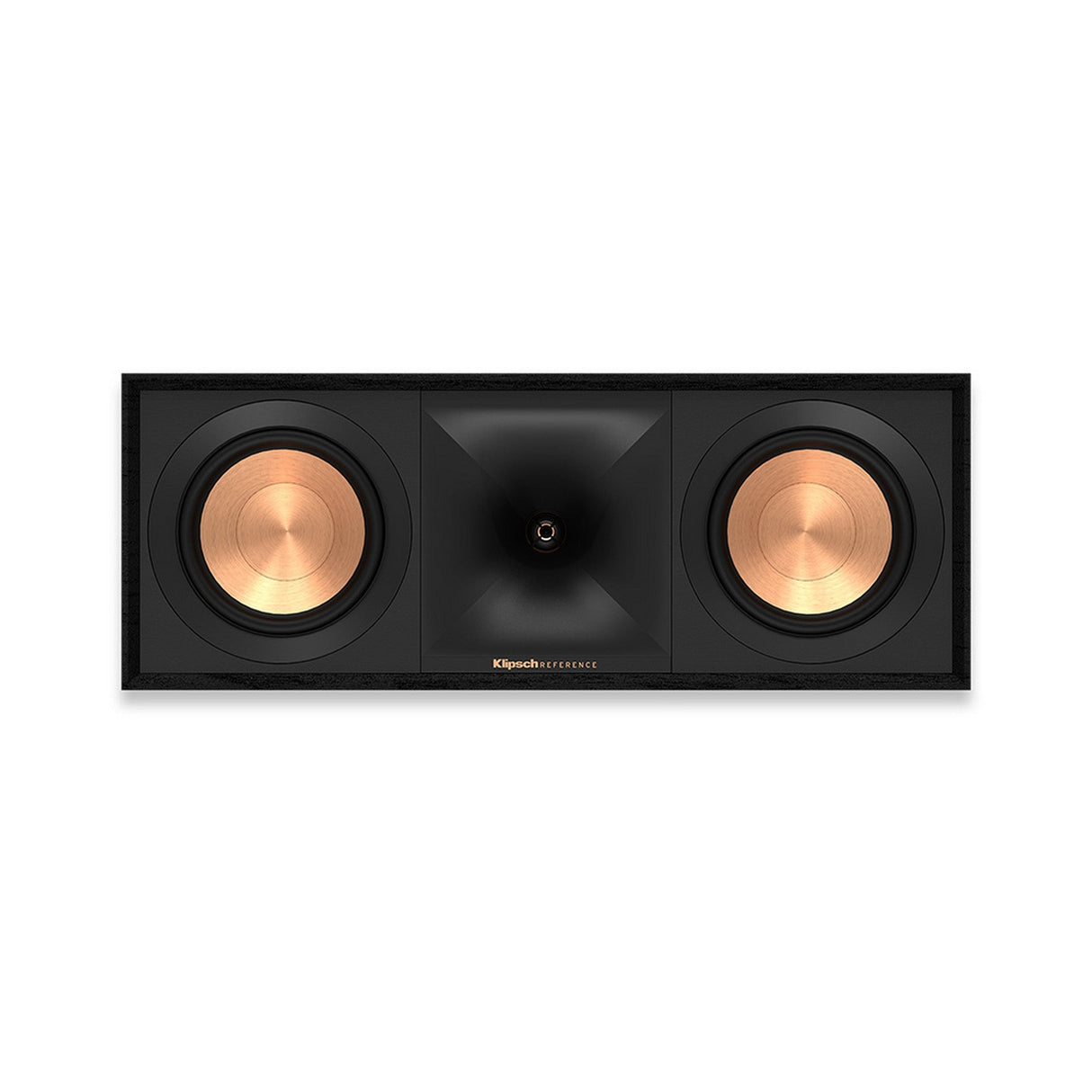 Klipsch R-50C-BL Reference Next Generation Horn-Loaded Center Channel Speaker, Single Speaker
