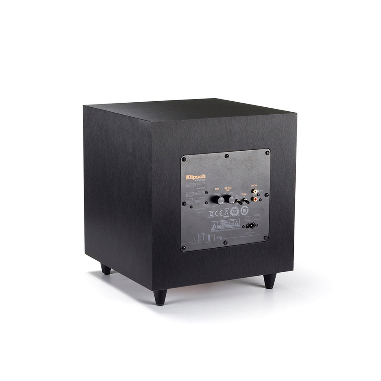 Klipsch R-8SW 8-Inch Powered Subwoofer, Single Unit