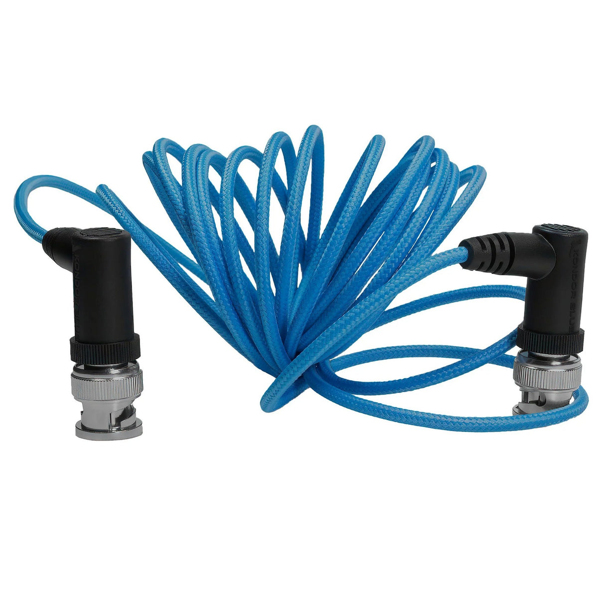 Kondor Blue Ultra Thin Rignt Angle BNC 6G-SDI Video Cable, 10-Feet