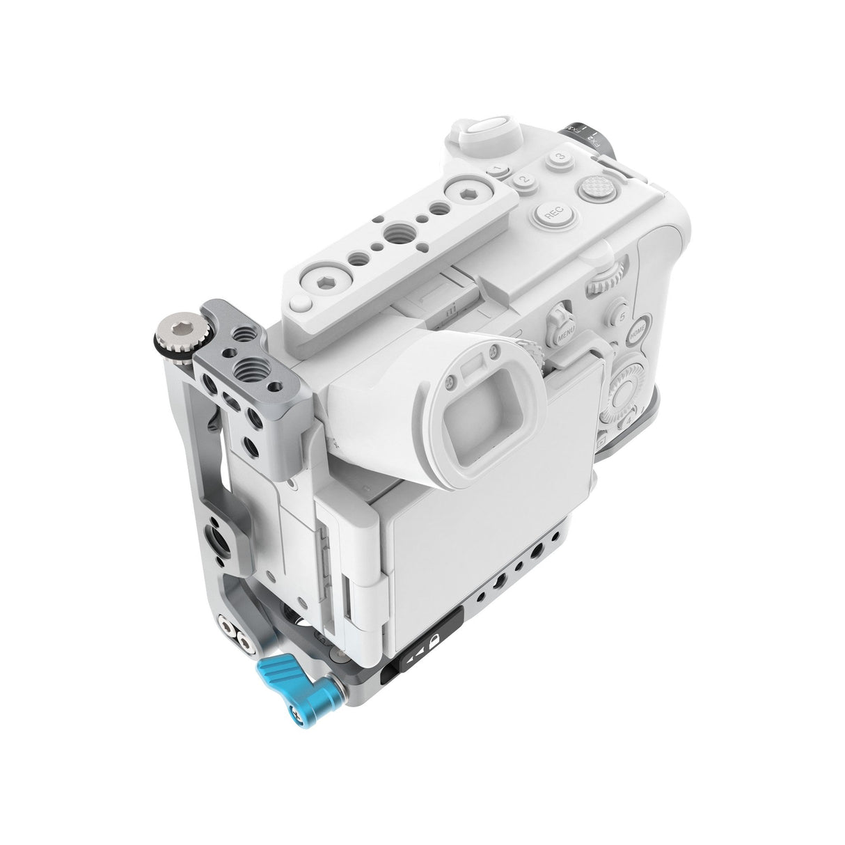 Kondor Blue Hybrid Camera Cage for Sony FX2, Space Gray