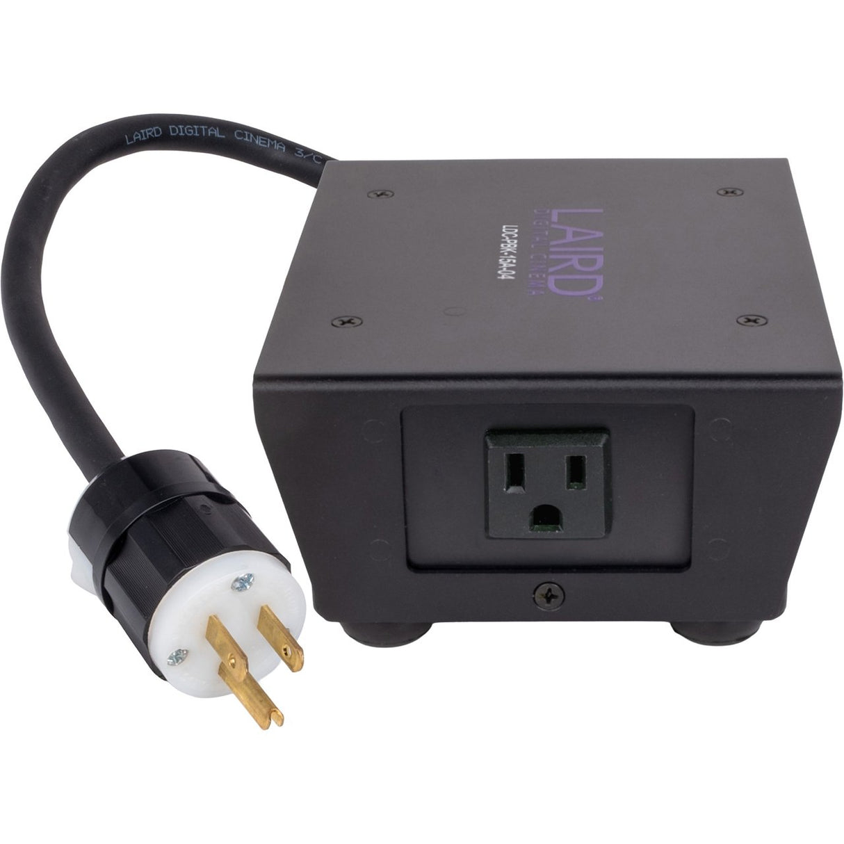 Laird LDC-PBK-15A-04 15A Power Distribution Splitter with Edison Plug