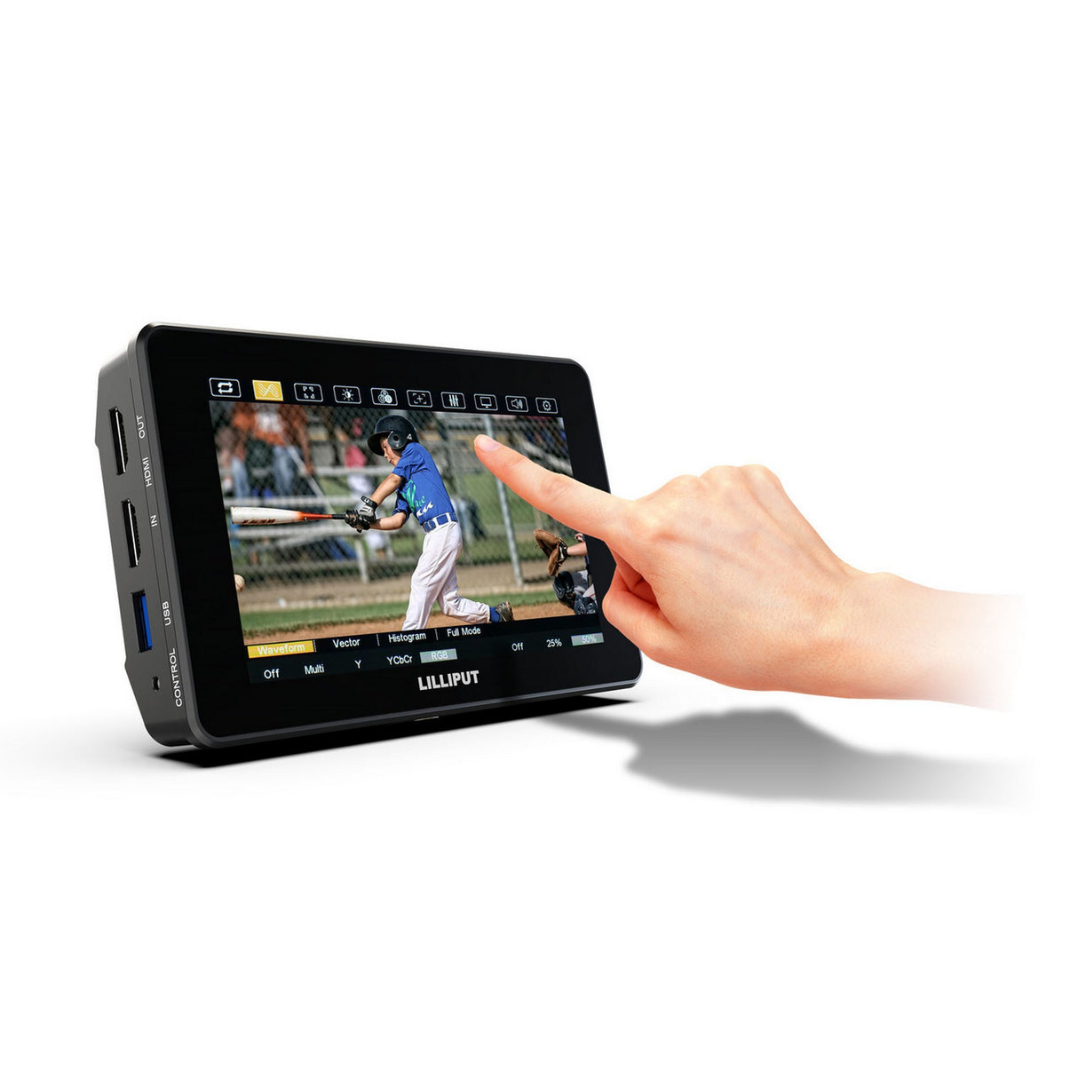 Lilliput HT5s 5.5-Inch Ultra High 2000 Nits Touch On-Camera Control Monitor