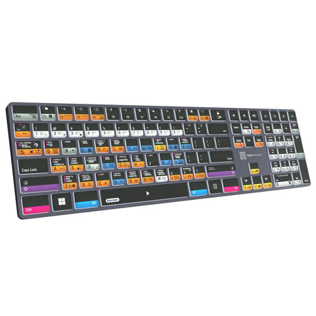 Logickeyboard TITAN Wireless Backlit Keyboard for Blender 3D US Windows