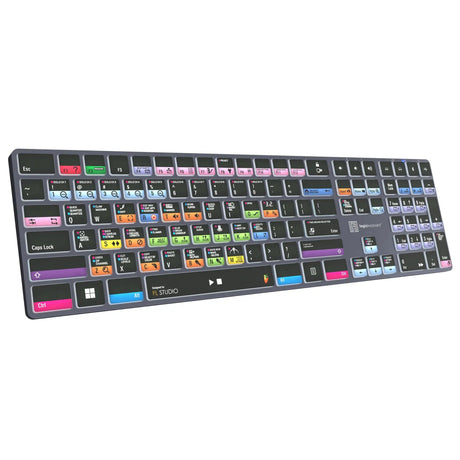 Logickeyboard TITAN Wireless Backlit Keyboard for FL Studio US Windows