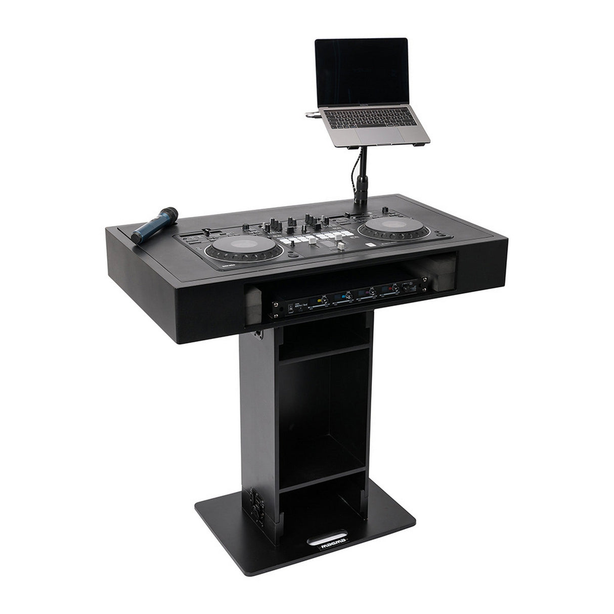 Magma Groove Terminal Modular DJ Booth, Black