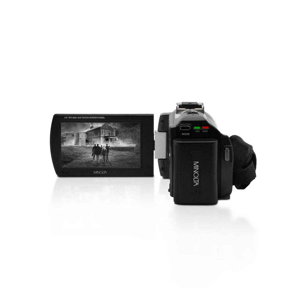 Minolta MN2K50NV 2.7K Ultra HD 48 MP Night Vision Camcorder Black