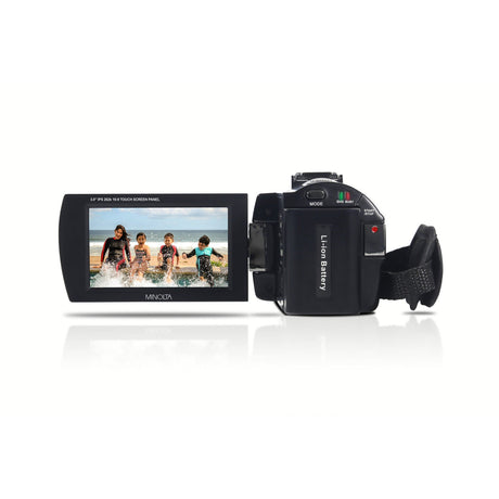Minolta MN4K20NV 4K Ultra HD 30 MP Night Vision Camcorder Black