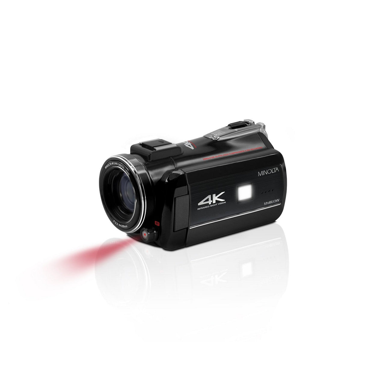 Minolta MN4K40NV 4K Ultra HD 30 MP Night Vision Camcorder Black
