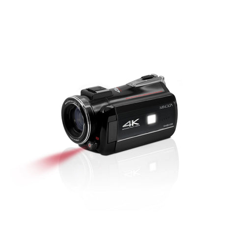 Minolta MN4K40NV 4K Ultra HD 30 MP Night Vision Camcorder Black