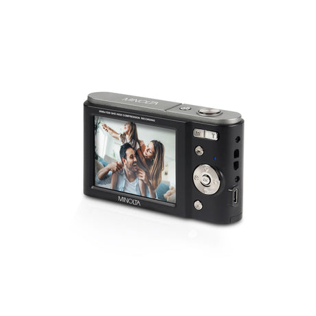 Minolta MND20 44 MP 2.7K Ultra HD Digital Camera Black