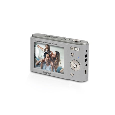 Minolta MND20 44 MP 2.7K Ultra HD Digital Camera Silver