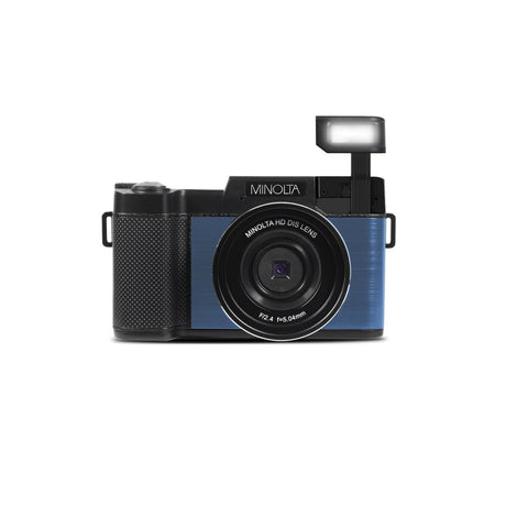 Minolta MND30 30 MP 2.7K Ultra HD Digital Camera Blue