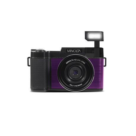 Minolta MND30 30 MP 2.7K Ultra HD Digital Camera Purple