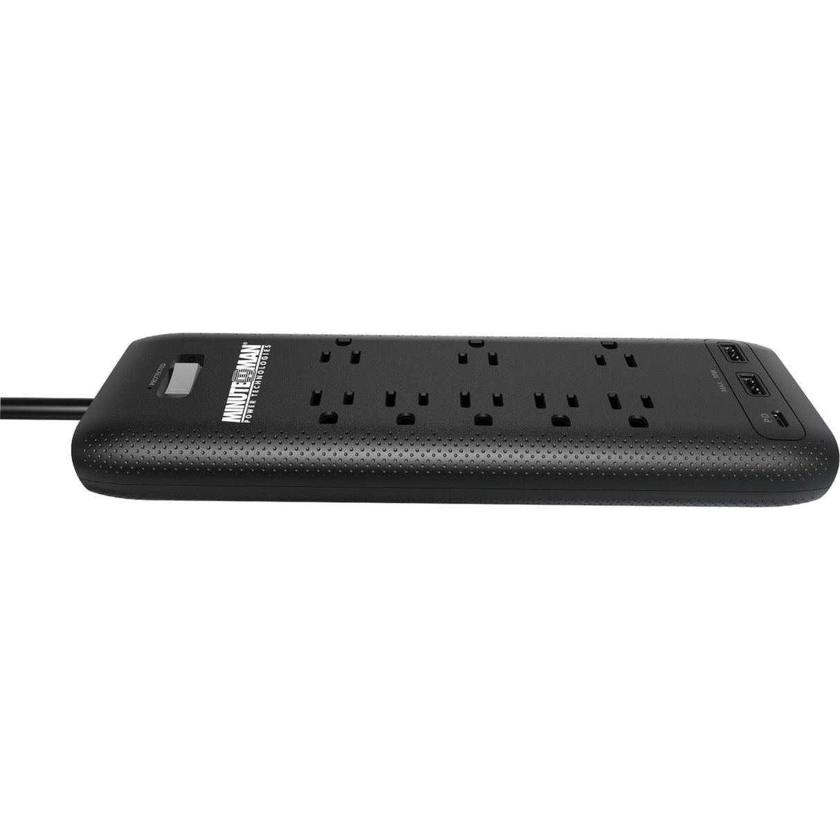 Minuteman MMS-WAL6U3 MMS 6-Outlet Wall Tap Surge Protector