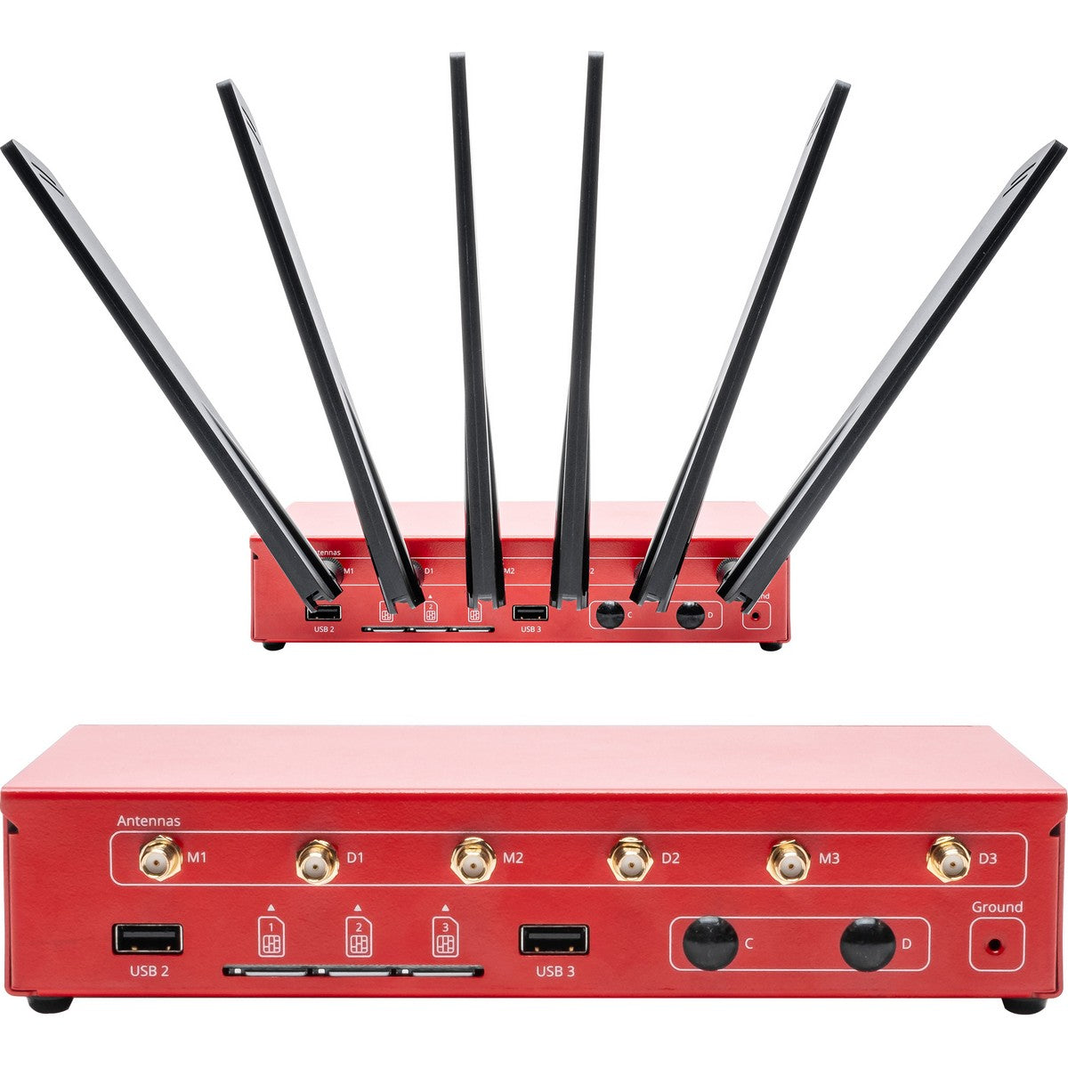 MR-NET+ Self Redundant Streaming IP Multi-Router with 3 LTE Modems