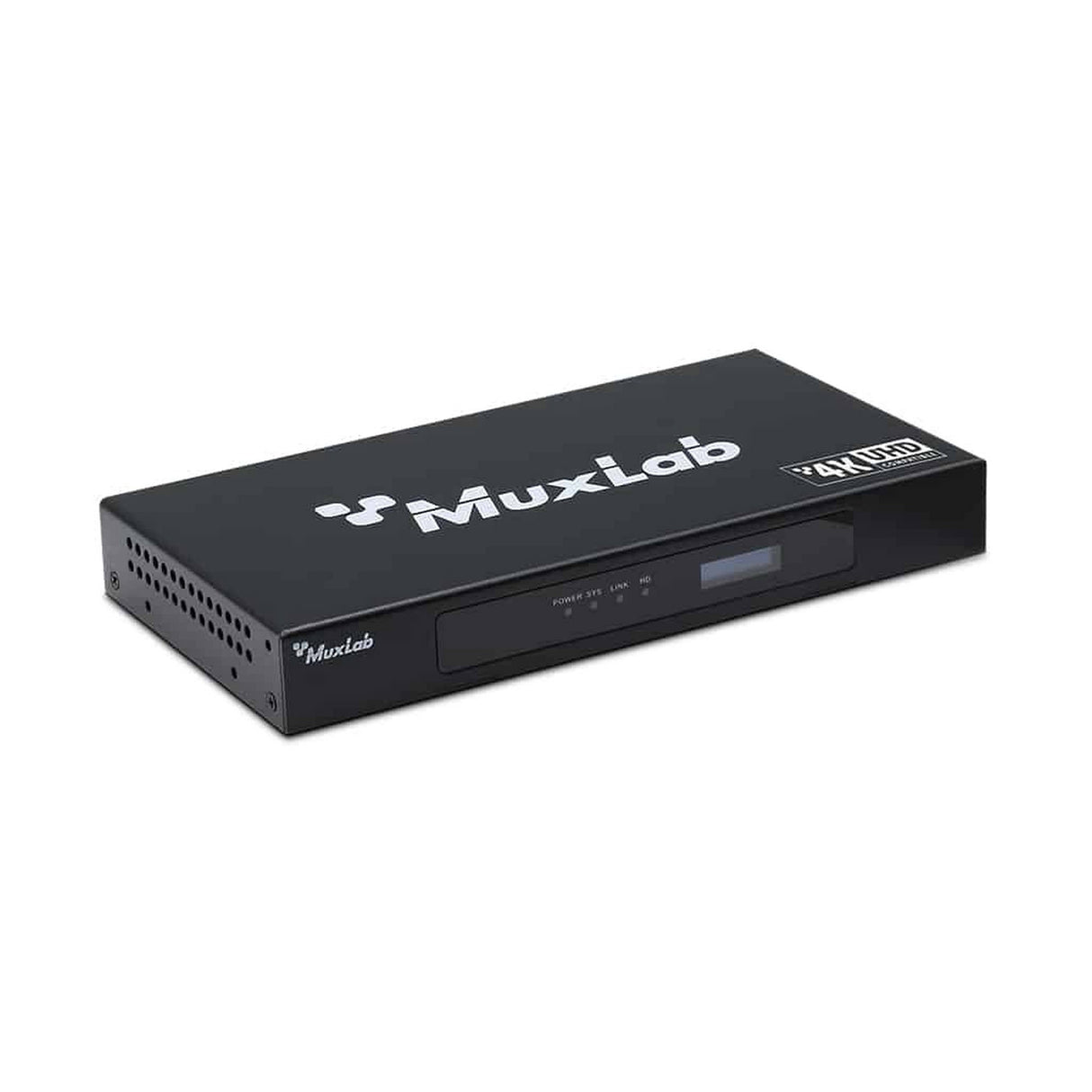 MuxLab 500862 HDMI Over IP PoE Workstation Transceiver 4K30 for Networked KVM Systems