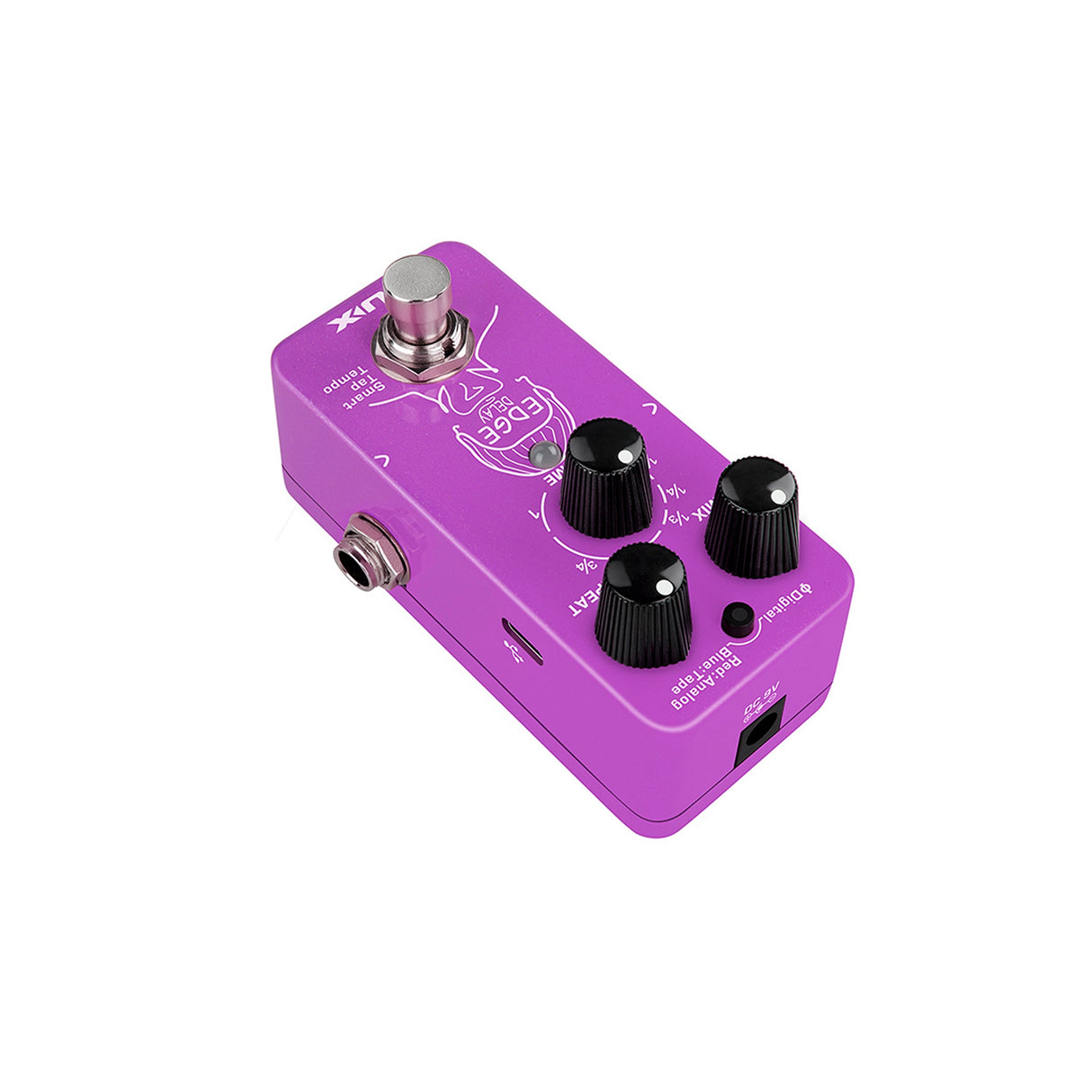 Nux Edge Delay Guitar Effects Pedal with Phi Digital Delay Analog Delay and Tape Echo