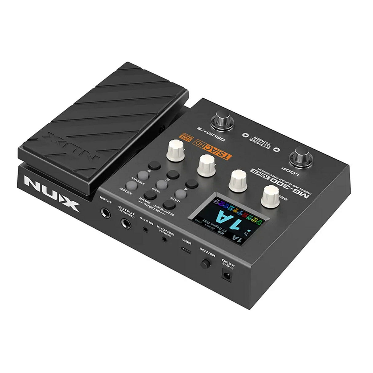 NUX MG-300 MKII Multi-Effects Processor | Amp Modeling